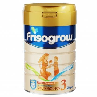 Nounou Frisogrow 3 Ρόφημα Γάλακτος σε Σκόνη για Παιδιά Μικρής Ηλικίας Από 1 έως 3 ετών 400gr