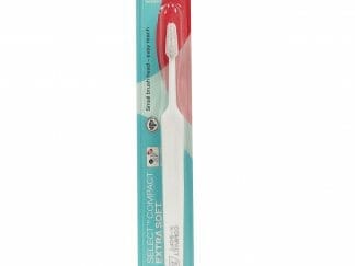 TePe Select Compact Soft Οδοντόβουρτσα Μαλακή για Αποτελεσματικό Καθαρισμό 1 Τεμάχιο - άσπρο