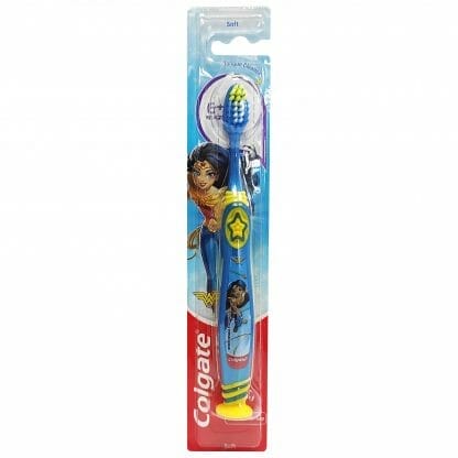 Colgate Wonder Woman Soft 6+ Years Οδοντόβουρτσα Μαλακή Σχεδιασμένη για τις Ανάγκες των Παιδιών 6 Χρονών και Άνω 1 Τεμάχιο