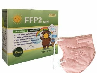 V.Shine FFP2 Mini Non Medical Masks Παιδικές Μάσκες Προστασίας Προσώπου μιας Χρήσης σε Ροζ Χρώμα 10 Τεμάχια