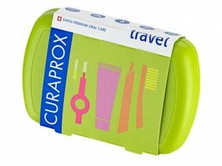 Curaprox Travel Set Green Σετ Ταξιδίου Στοματικής Φροντίδας σε Πράσινο Χρώμα 1 Τεμάχιο