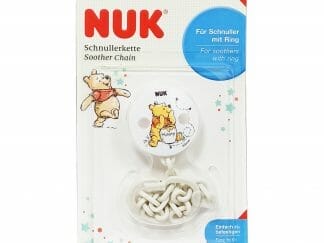 Nuk Disney Baby Winnie the Pooh Soother Chain with Ring Αλυσίδα για το Ασφαλές Κρέμασμα της Πιπίλας 1 τεμάχιο