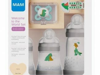 Mam Welcome to the World Σετ Δώρου 5 Τεμαχίων για Νεογέννητα Κωδ 660 από 0+ Μηνών - Γκρι 2