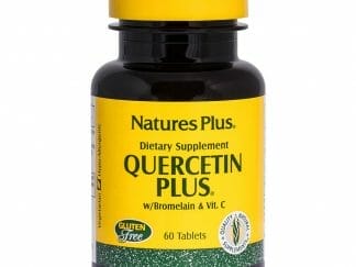 Nature's Plus Quercetin Plus W / Vit C Bromelain Συμπλήρωμα Κουερσετίνης 60 tabs