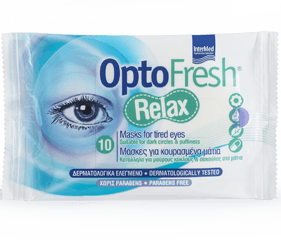 Intermed Optofresh Relax Μάσκες για Κουρασμένα Μάτια Κατάλληλες & για Μαύρους Κύκλους & Σακούλες 10 Τεμάχια