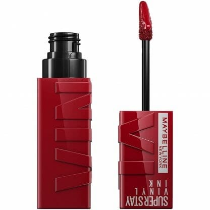 Maybelline Superstay Vinyl Ink Υγρό Κραγιόν με Vinyl Τελείωμα για Χείλη με Έντονο Χρώμα & Διάρκεια 1 Τεμάχιο - 10. Lippy