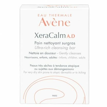 Avene XeraCalm A.D Pain Nettoyant Surgras Υπερλιπαντική Στερεά Πλάκα Καθαρισμού, Πολύ Ξηρό Δέρμα με Τάση Ατοπίας ή Κνησμού 100gr