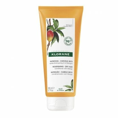 Klorane Baume Apres Shampooing Beurre de Mangue Μαλακτική Κρέμα Θρέψης για Εύκολο Ξέπλυμα με Βούτυρο Μάνγκο 200ml
