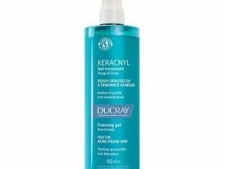 Ducray Keracnyl Gel Moussant Gel Καθαρισμού Προσώπου & Σώματος για Δέρματα με Ατέλειες - 400ml