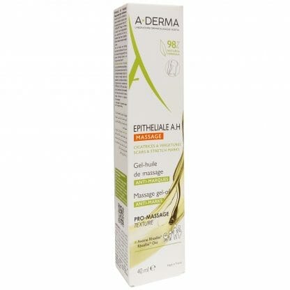 A-Derma Epitheliale AH Massage Gel- Oil Ελαιώδες Τζελ για Μασάζ Κατά των Σημαδιών 40ml