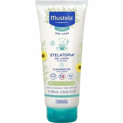 Mustela Stelatopia Cleansing Gel Βρεφικό Αφροντούς για Σώμα & Μαλλιά με Καταπραϋντικές Ιδιότητες 200ml
