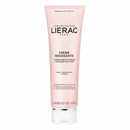 Lierac Demaquillant Creme Moussante Double Nettoyant Αφρίζουσα Κρέμα για Διπλό Καθαρισμό 150ml