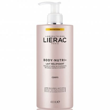 Lierac Body-Nutri+ Lait Relipidant Γαλάκτωμα Σώματος Κατά της Ξηρότητας, Αναπληρώνει τα Λιπίδια της Επιδερμίδας 400ml