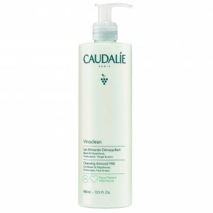 Caudalie Vinoclean Cleansing Almond Milk Γαλάκτωμα Καθαρισμού & Ντεμακιγιάζ Προσώπου & Ματιών 400ml