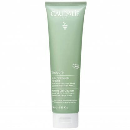 Caudalie Vinopure Purifying Gel Cleanser Καθαρίζει το Δέρμα Χωρίς να το Αφήνει Ξηρό 150ml