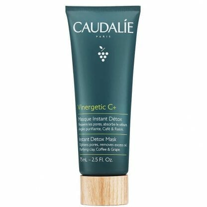 Caudalie Vinergetic C+ Instant Detox Mask Μάσκα Εξυγίανσης με Άργιλο, Καφέ & Σταφύλι 75ml