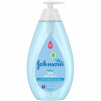 Johnson's Baby Bath Blue Βρεφικό Αφρόλουτρο με την πιο Ήπια Σύνθεση για τον Απαλό Καθαρισμό της Ευαίσθητης Βρεφικής Επιδερμίδας 750ml