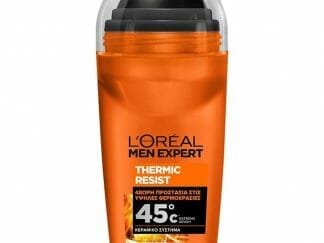L'Oreal Paris Men Expert Thermic Resist 48H Roll-on Deo Ανδρικό Αποσμητικό Roll-on με Προστασία Κατά του Ιδρώτα & της Κακοσμίας, Αποτελεσματικό σε Υψηλές Θερμοκρασίες 50ml