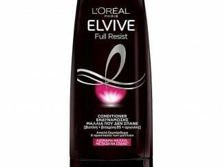 L'oreal Paris Elvive Full Resist Conditioner Μαλακτική Κρέμα Μαλλιών Ενδυνάμωσης για Μαλλιά Αδύναμα με Τάση να Σπάνε 300ml