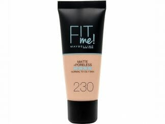 Maybelline Fit Me Matte + Poreless Foundation Ταυτίζεται Τέλεια με την Επιδερμίδα 30ml - Natural Buff
