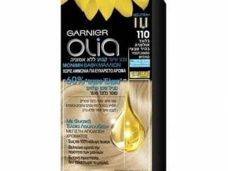Garnier Olia Μόνιμη Βαφή Μαλλιών Χωρίς Αμμωνία με Φυσικά Έλαια Λουλουδιών Mini Kit 50gr - No 110 Υπέρξανθο Φυσικό