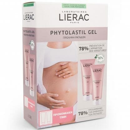 Lierac Πακέτο Προσφοράς Phytolastil Gel Πρόληψης των Ραγάδων 2x200ml
