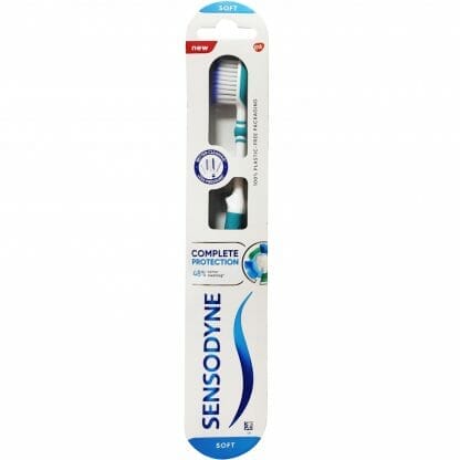Sensodyne Toothbrush Complete Protection Soft Οδοντόβουρτσα για Άτομα με Ευαίσθητα Δόντια για Καλύτερο Καθαρισμό 1 Τεμάχιο - Σιελ
