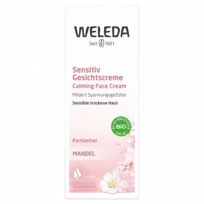 Weleda Almond Calming Face Cream Κρέμα Προσώπου 24ωρης Φροντίδας με Έλαιο Αμυγδάλου Ιδανική για Ευαίσθητες & Ξηρές Επιδερμίδες 30ml