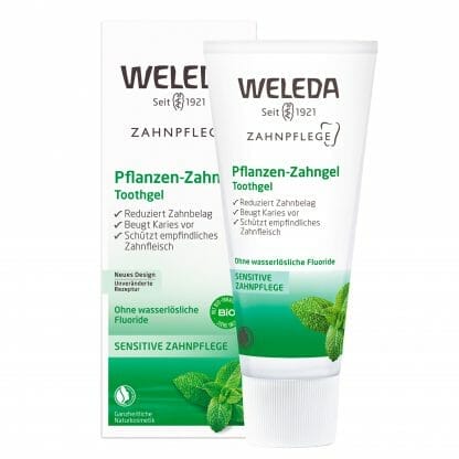Weleda Plant Toothgel Φυτική Οδοντόκρεμα Gel με Μοναδικό Συνδυασμό Φυσικών Φυτικών Εκχυλισμάτων για Ευαίσθητα Δόντια 75ml