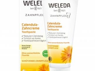 Weleda Calendula Toothpaste Οδοντόκρεμα Καλέντουλας με Μάραθο, Φυσικά Φυτικά Εκχυλίσματα & Μέταλλα, Χωρίς Μέντα 75ml