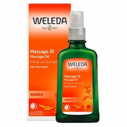 Weleda Arnica Massage Oil Θερμαντικό Λάδι για Μασάζ με Εκχύλισμα Άρνικας 100ml