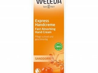 Weleda Sea Buckthorn Fast Absorbing Hand Cream Ενυδατική Κρέμα Χεριών Ελαφριάς Υφής, Γρήγορης Απορρόφησης με Ιπποφαές 50ml