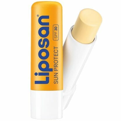 Liposan Sun Protect Spf30 Προστατευτικό Βάλσαμο Χειλιών με Βούτυρο Καριτέ 24ωρης Ενυδάτωσης & Υψηλής Αντηλιακής Προστασίας 4.8g