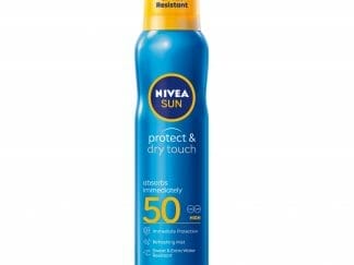 Nivea Sun Protect & Dry Touch Refreshing Mist Spf50 Αντηλιακό Spray Προσώπου & Σώματος Πολύ Υψηλής Προστασίας 200ml