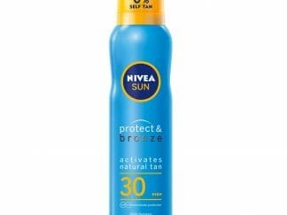 Nivea Sun Protect & Bronze Sun Oil Mist Body Spray Spf30 Αντηλιακό Λάδι Σώματος Υψηλής Προστασίας για Φυσικό Μαύρισμα 200ml