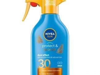Nivea Sun Protect & Bronze Spf30 Body Lotion Trigger Spray Αντηλιακό Γαλάκτωμα Σώματος Υψηλής Προστασίας για Ενεργοποίηση της Φυσικής Διαδικασίας Μαυρίσματος 270ml
