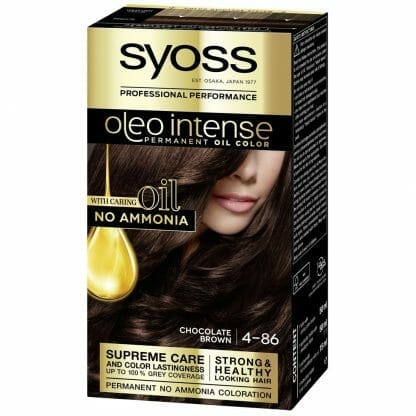 Syoss Oleo Επαγγελματική Μόνιμη Κρέμα Βαφή - 4-86 Καστανό Σοκολατί