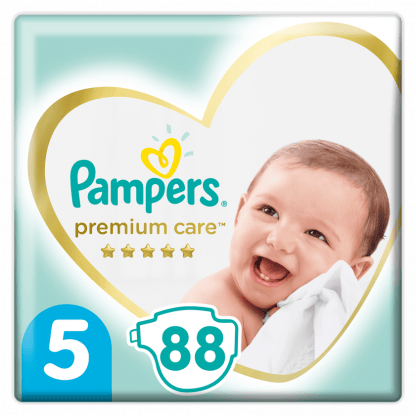 Pampers Premium Care No5 Maxi Plus (11-16kg) 88 πάνες