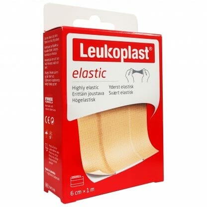 BSN Medical Leukoplast Elastic 6cm x 1m Ελαστικό Επίθεμα για Μικροτραυματισμούς 1 Τεμάχιο