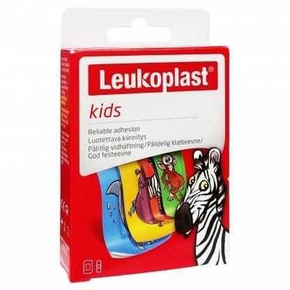BSN Medical Leukoplast Kids Παιδικά Αυτοκόλλητα Επιθέματα Πληγών με Ζωάκια σε 2 Μεγέθη 12 Τεμάχια