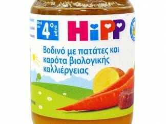 HiPP Γεύμα Βοδινό Με Πατάτες Και Καρότα Βιολογικής Παραγωγής 190gr