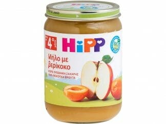 Hipp Φρουτόκρεμα Βιολογικής Καλλιέργειας με Μήλο & Βερίκοκο 190g