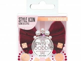Invisibobble Bowtique British Royal Take a Bow Red Velvet & Pearls 1 Τεμάχιο