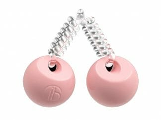 Invisibobble Original Twins Prima Ballerina Λαστιχάκι Μαλλιών με Ροζ Τύλιγμα & Στροφή 1 Τεμάχιο