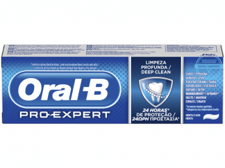 Pro-Expert Deep Clean Toothpaste 75ml - Oral-B,Οδοντόκρεμα με 4x Μικρότερους Μικρόκοκκους για πιο Βαθύ Καθαρισμό