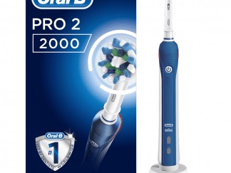 Oral-B Pro 2 2000 Ηλεκτρική Οδοντόβουρτσα με Ορατό Αισθητήρα Πίεσης 1 Τεμάχιο