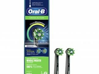 Oral-B Cross Action Clean Maximiser Ανταλλακτικές Κεφαλές Ηλεκτρικής Οδοντόβουρτσας 2 Τεμάχια