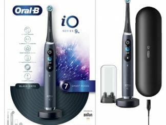 Oral-B iO Series 9N Magnetic Black Onyx Ηλεκτρική Οδοντόβουρτσα Προηγμένης Τεχνολογίας σε Μαύρο Χρώμα 1 Τεμάχιο