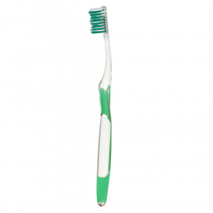 Gum MicroTip Compact Soft Οδοντόβουρτσα με Θήκη Προστασίας (471) - πράσινο