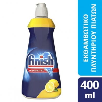 Finish Εκθαμβωτικό Υγρό Πλυντηρίου Πιάτων Λεμόνι 400ml